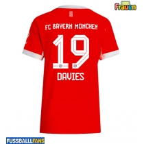 Bayern Munich Alphonso Davies #19 Heimtrikot Frauen 2025-26 Kurzarm